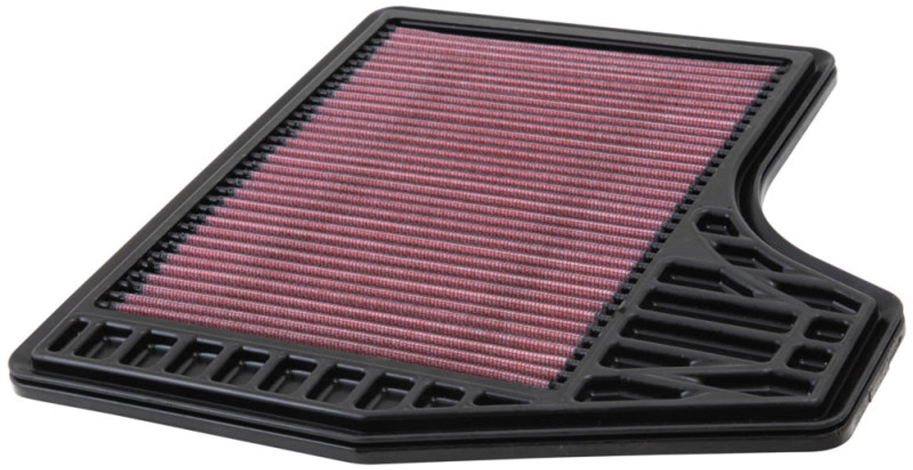 K&N Replacement Filter 11.438in O/S Length x 11.375in O/S Width x 1in H for 13 Nissan Altima 2.5L - 33-2478
