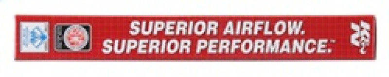 K&N Replacement Panel Air Filter 12.313in OS L x 10.313in OS W x 1.188in H for 13-14 Cadillac ATS - 33-2496