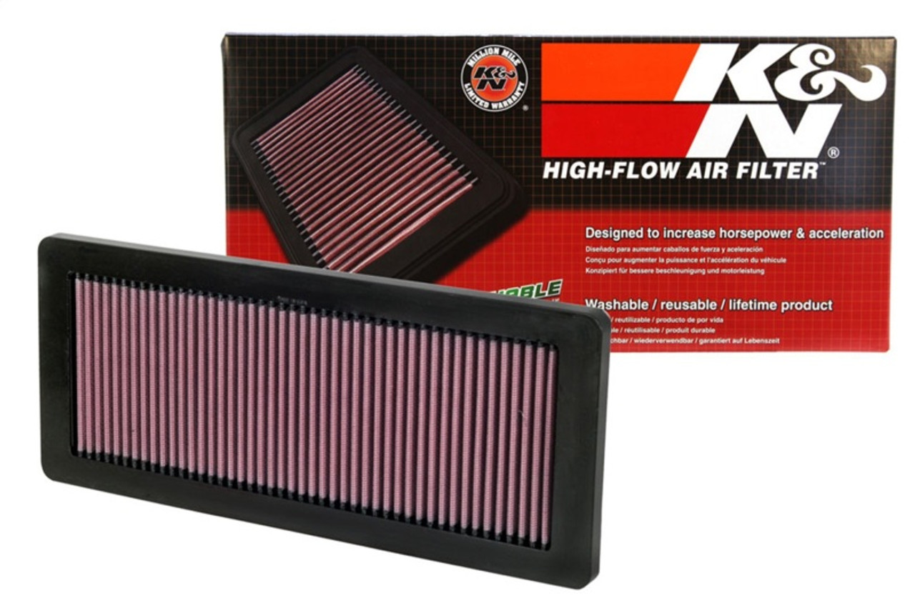 K&N 07-09+ Mini Cooper S R56 Drop In Air Filter - 33-2936