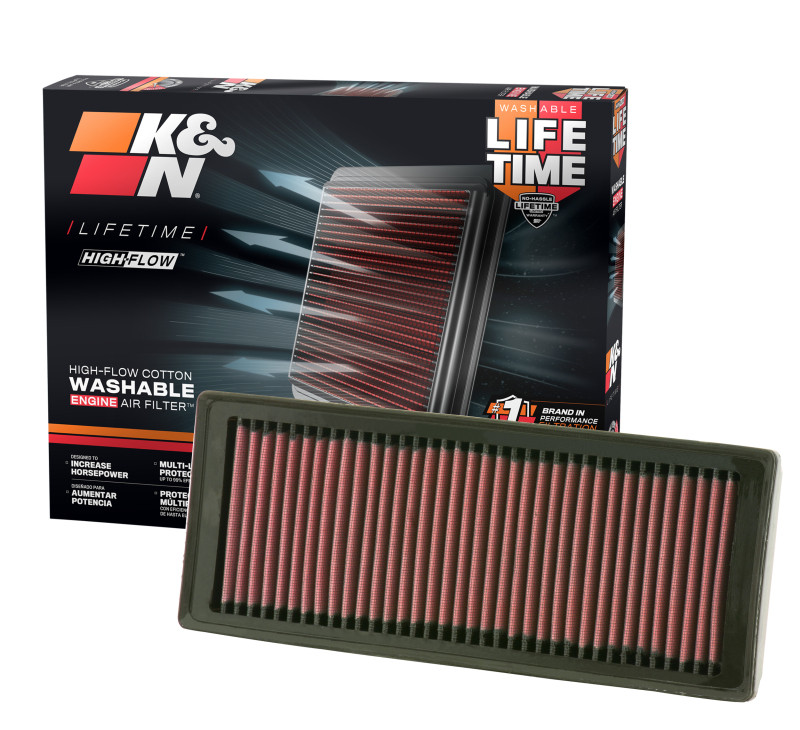 K&N Audi A4 1.8L Drop In Air Filter - 33-2945