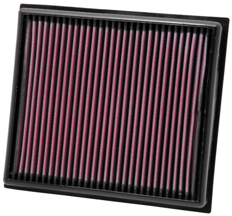 K&N Replacement Air Filter for Opel / Vauxhall / Saab 11.375in O/S L x 10.125in O/S W x 1.625in H - 33-2962