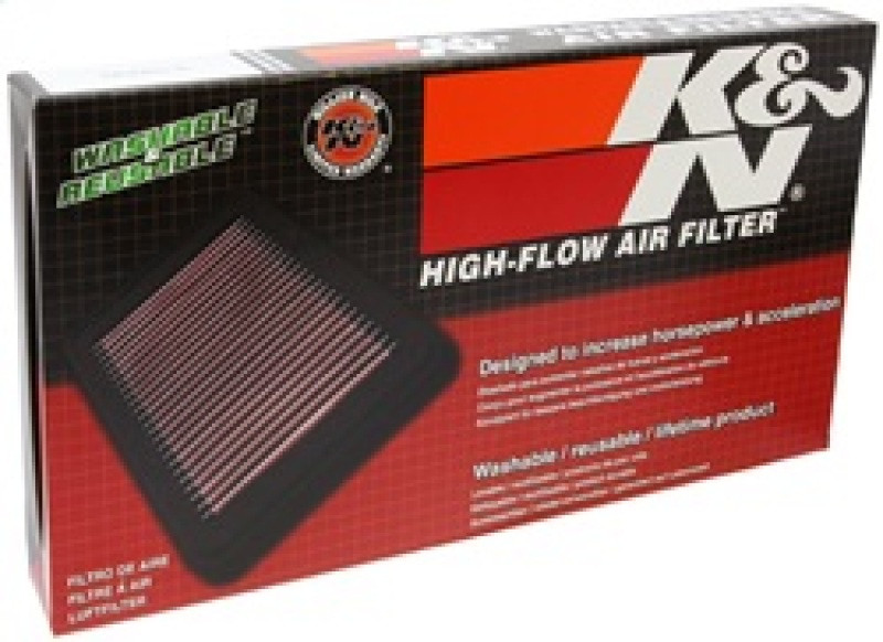 K&N Replacement Panel Air Filter for Hyundai/Kia 12-14 I30/12-15 Cee D/14-15 Forte5 - 33-3008