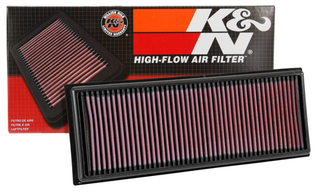 K&N 2014 Peugeot 308 L4-1.2L Drop In Air Filter - 33-3039