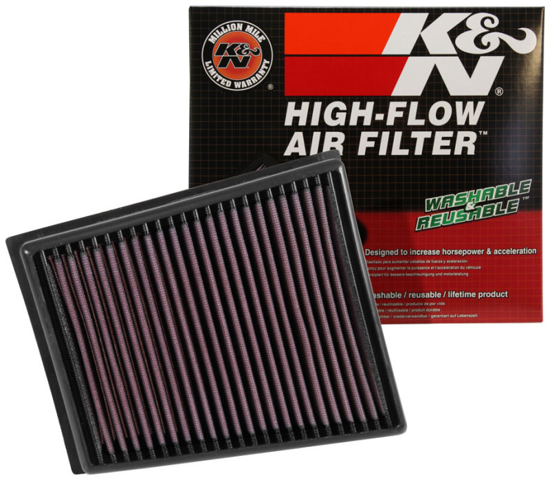 K&N 2016 Renault Megane IV L4-1.5L DSL Replacement Drop In Air Filter - 33-3057