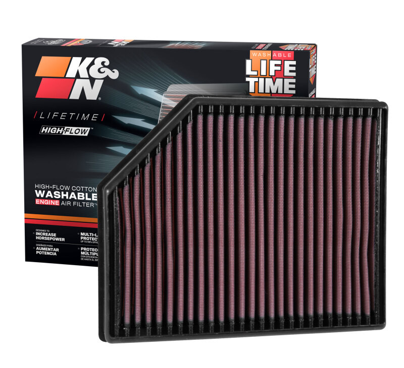 K&N 16-17 Volvo V90 II L4-2.0L DSL Drop In Replacement Air Filter - 33-3065