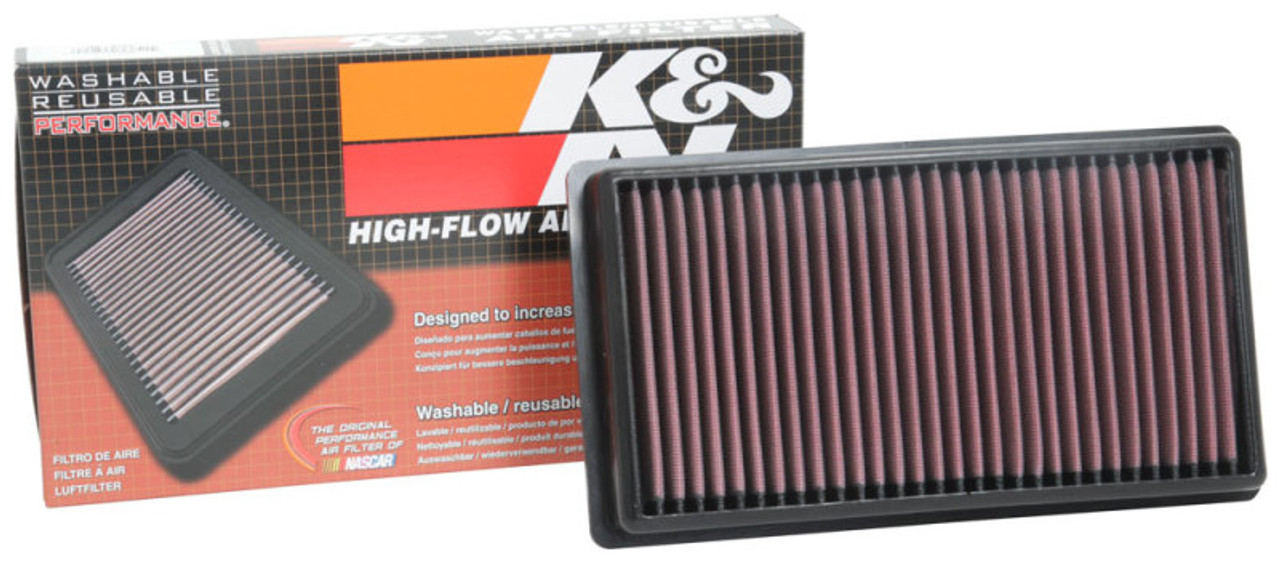 K&N 17-18 Peugeot 3008 L4-2.0L DSL Drop In Air Filter - 33-3122