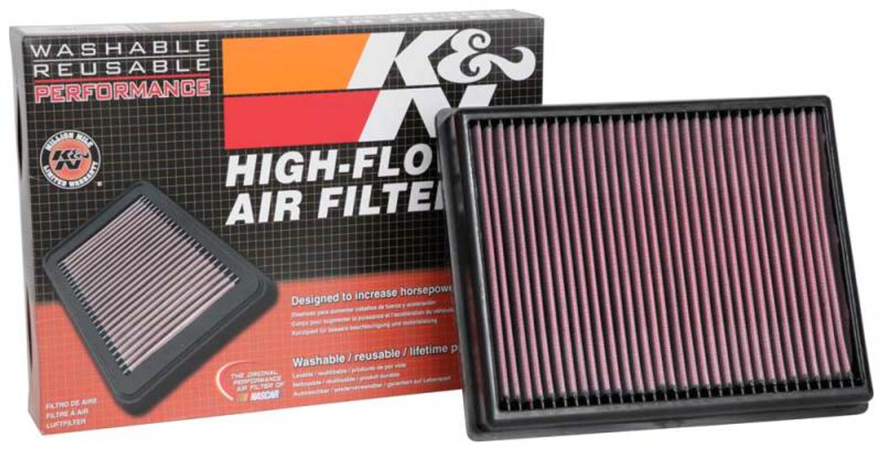 K&N 17-19 SsanYong Rexton L4-2.2L DSL Replacement Drop In Air Filter - 33-3135
