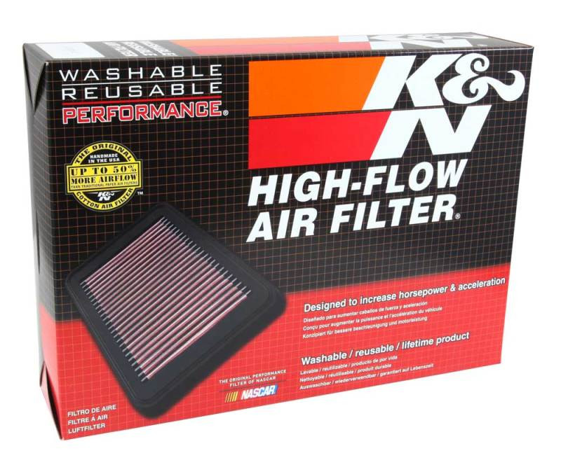 K&N 17-20 Mercedes Benz E63 V8-4.0L F/I Replacement Drop In Air Filter - 33-3140