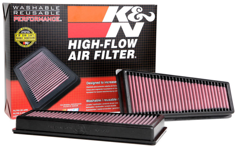 K&N 17-20 Mercedes Benz E63 V8-4.0L F/I Replacement Drop In Air Filter - 33-3140
