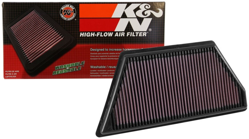 K&N 16-17 Cadillac CT6 V6-3.6L F/l Drop In Air Filter - 33-5055