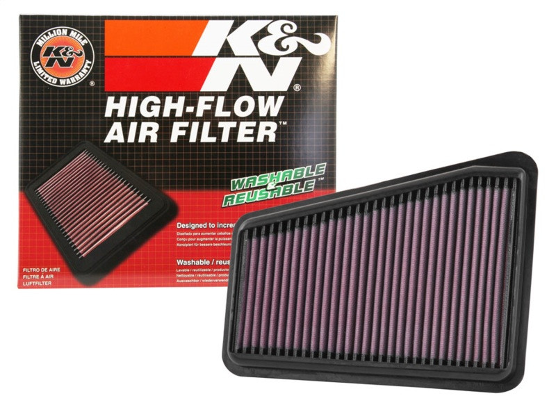 K&N 2018 Kia Stinger GT V6-3.3L Left Side Drop In Air Filter - 33-5067