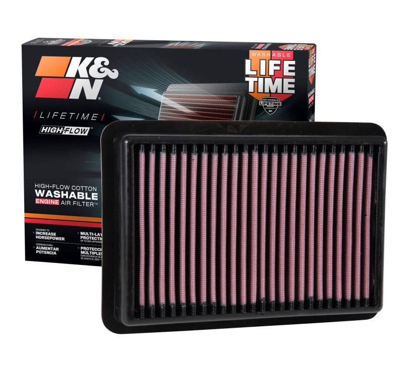 K&N 17-18 Honda Civic Type-R L4-2.0L F/I Turbo Replacement Drop In Air Filter - 33-5070
