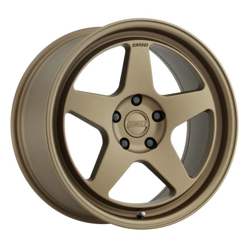 Kansei K12B Knp 18x8.5in / 5x120 BP / 35mm Offset / 72.6mm Bore - Bronze Wheel - K12B-188518+35