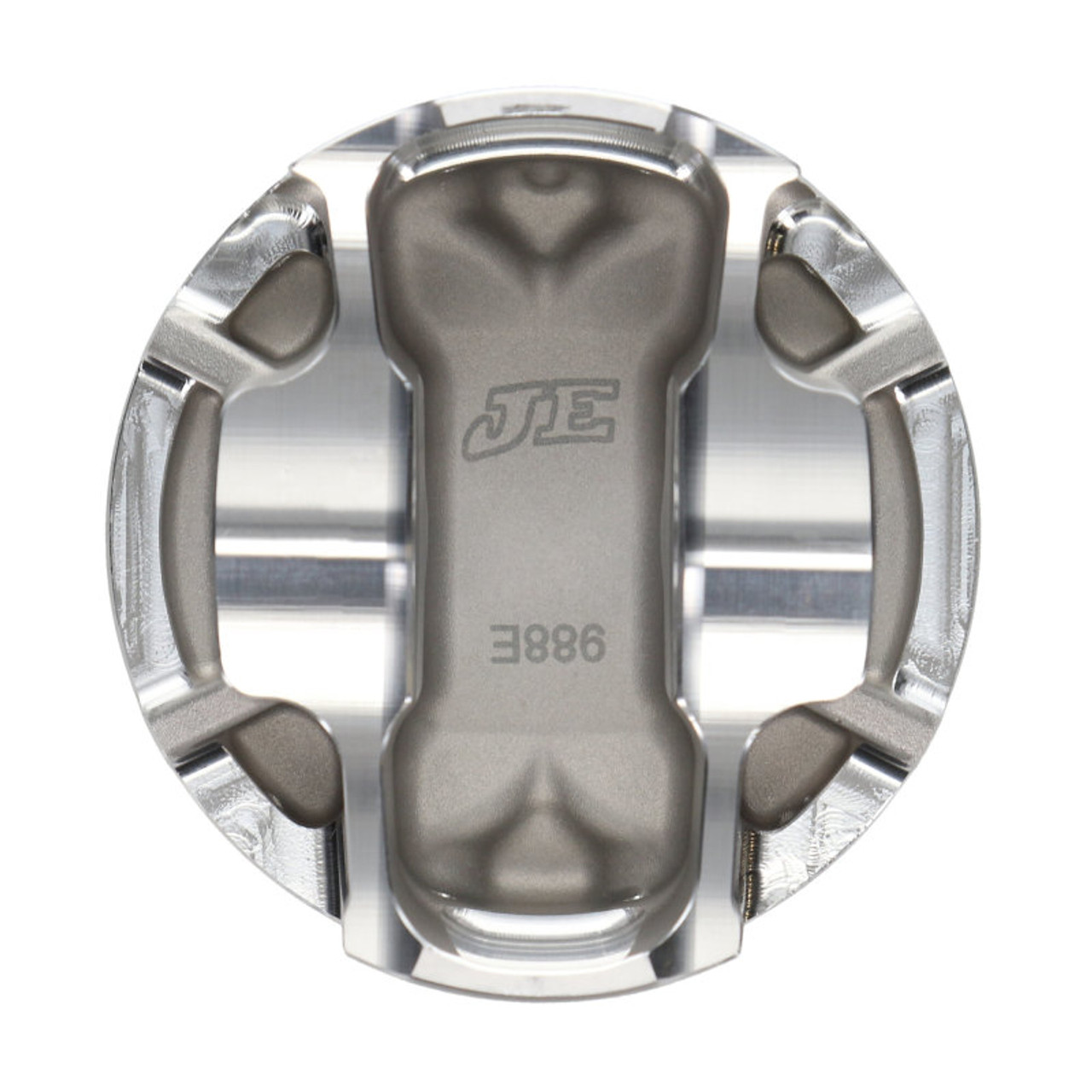 JE Pistons Ford 2.3L EcoBoost 88.5mm Bore -8.2cc +1.00 Oversize Dish Piston Kit (Set of 4 Pistons) - 337926