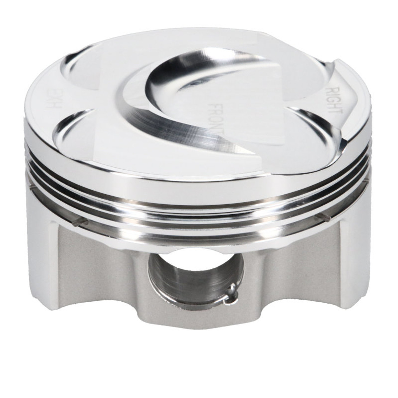 JE Pistons Nissan VR30DDTT 86mm Bore 10.2:1 CR -3cc Dish - Set of 6 - 346348