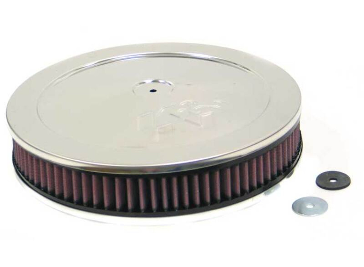 K&N Round Air Filter Assembly 5-1/8in FLG 11in OD 3-3/8in - 60-1150