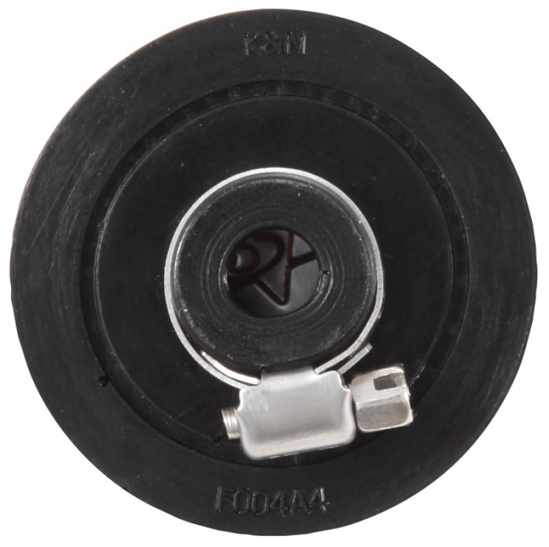 K&N Clamp On Rubber Base Crankcase Vent Filter 0.375in Flange ID x 2in OD x 1.5in Height - 62-1320