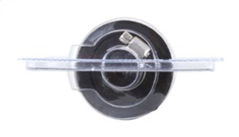 K&N Clamp On Rubber Base Crankcase Vent Filter 0.375in Flange ID x 2in OD x 1.5in Height - 62-1320