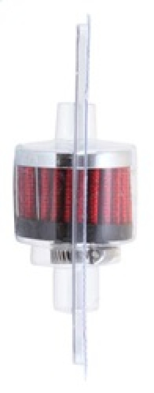 K&N Clamp On Rubber Base Crankcase Vent Filter 0.375in Flange ID x 2in OD x 1.5in Height - 62-1320