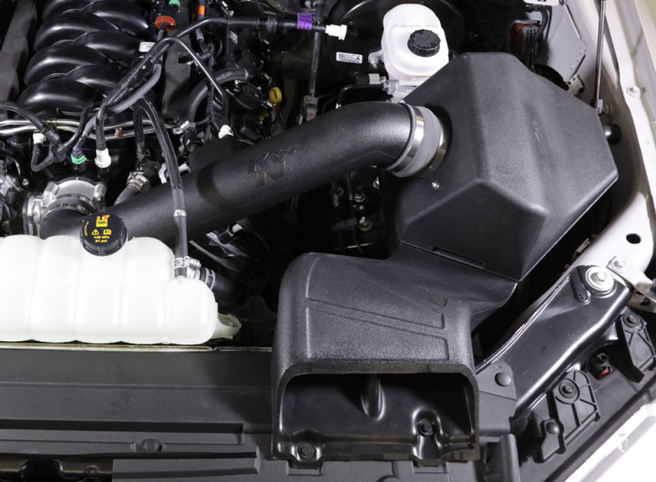 K&N 63 Series AirCharger Performance Intake 15-19 Ford F150 5.0L V8 F/I - 63-2610