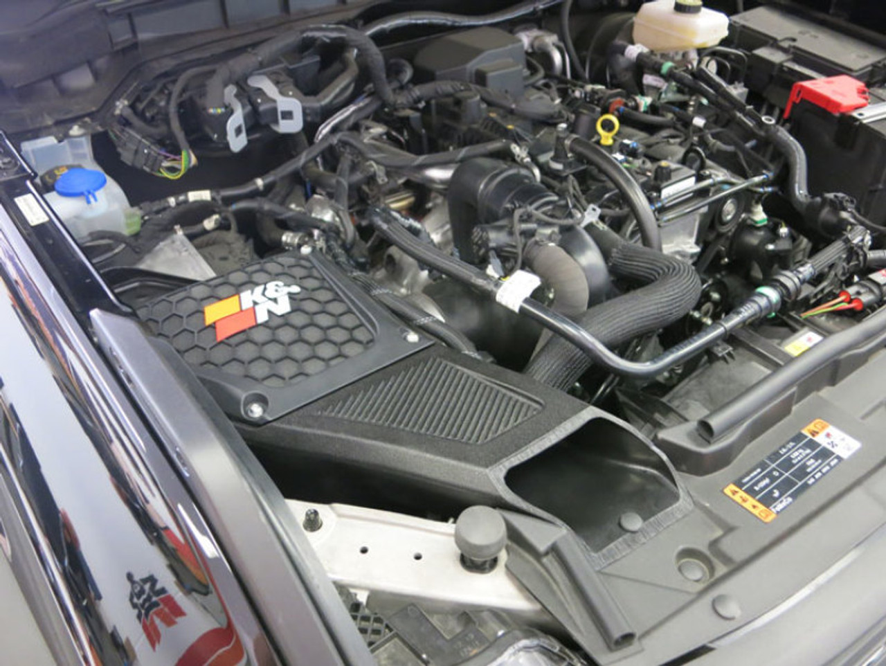 K&N 2021+ Ford Bronco VL4-2.3L F/I AirCharger Performance Intake - 63-2620