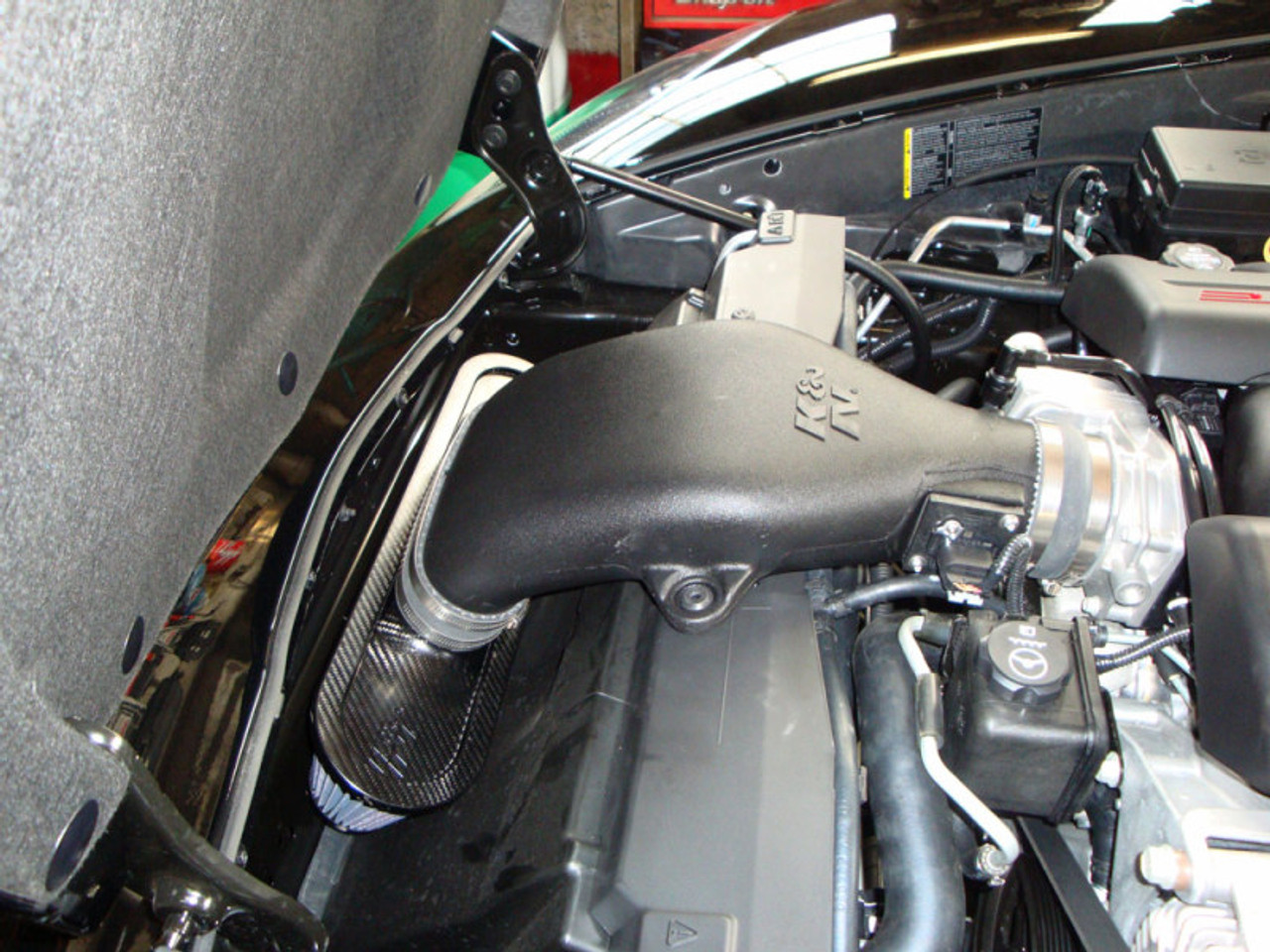 K&N 08-09 Chevy Corvette 6.2L V8 AirCharger Performance Intake - 63-3073