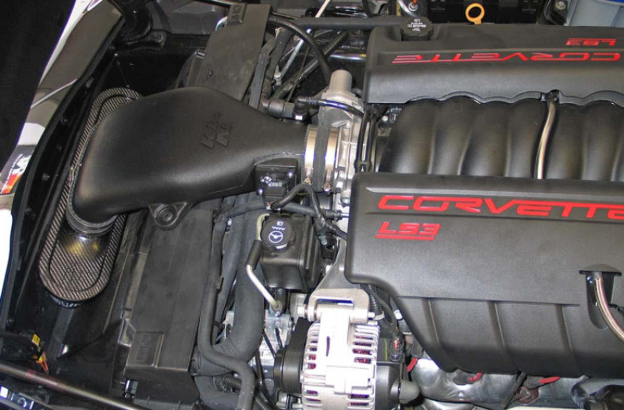 K&N 08-09 Chevy Corvette 6.2L V8 AirCharger Performance Intake - 63-3073