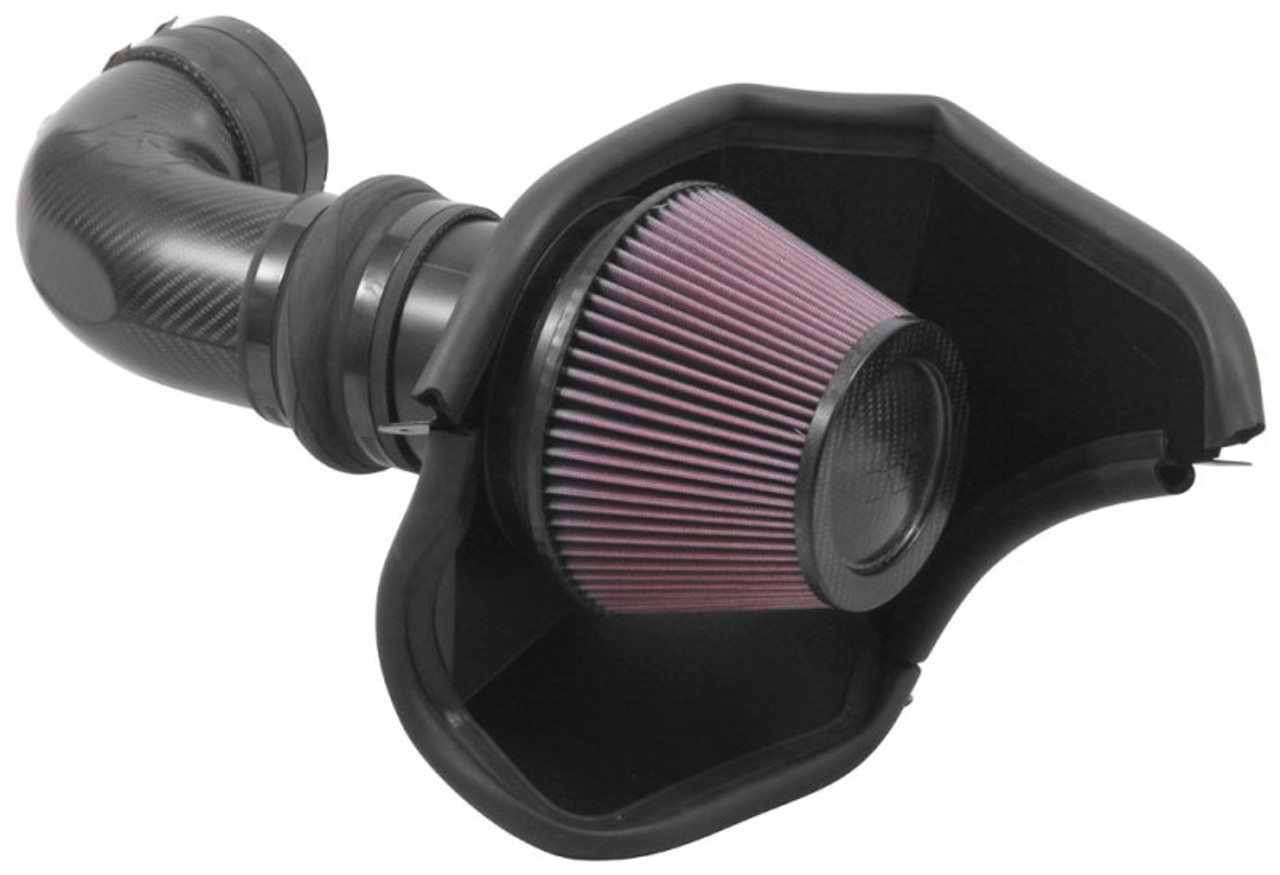 K&N Carbon Fiber Cold Air Intake - 2016-2019 Cadillac CTS-V