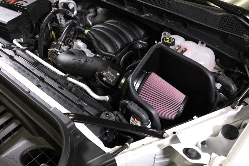 K&N 2019+ Chevrolet 1500 5.3L / 6.2L V8 F/I AirCharger Performance Intake System - 63-3110