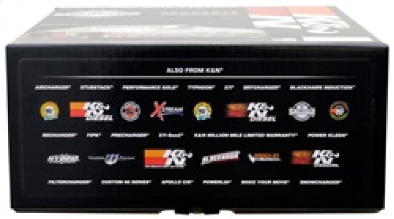K&N X-Stream Top Filter X-Stream 5.125in Flange 14x3.12in Height 0.875in Drop Base - 66-3050