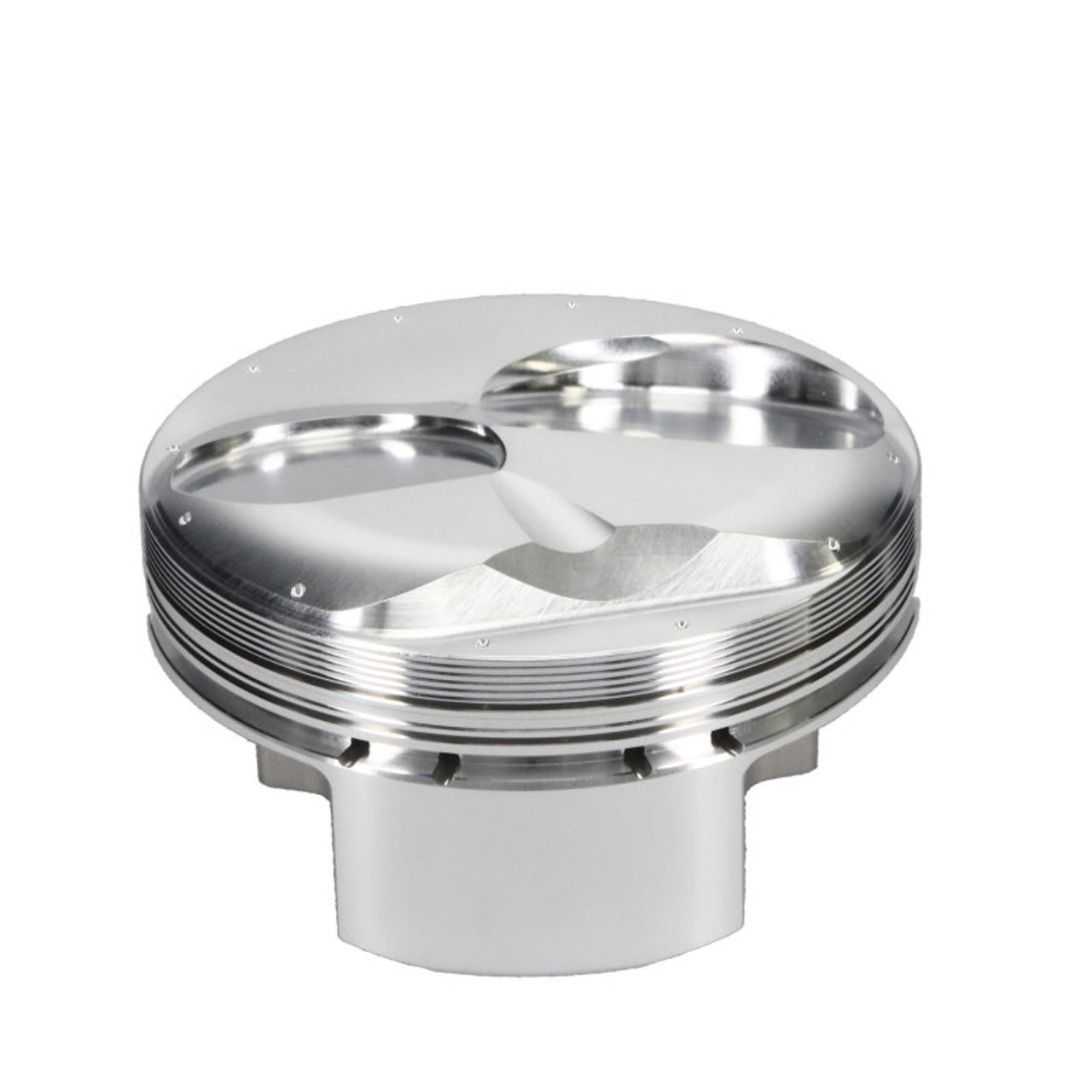 JE Pistons BBC 4.660in Bore 23cc Dome Pistons - Set of 8 - 377907