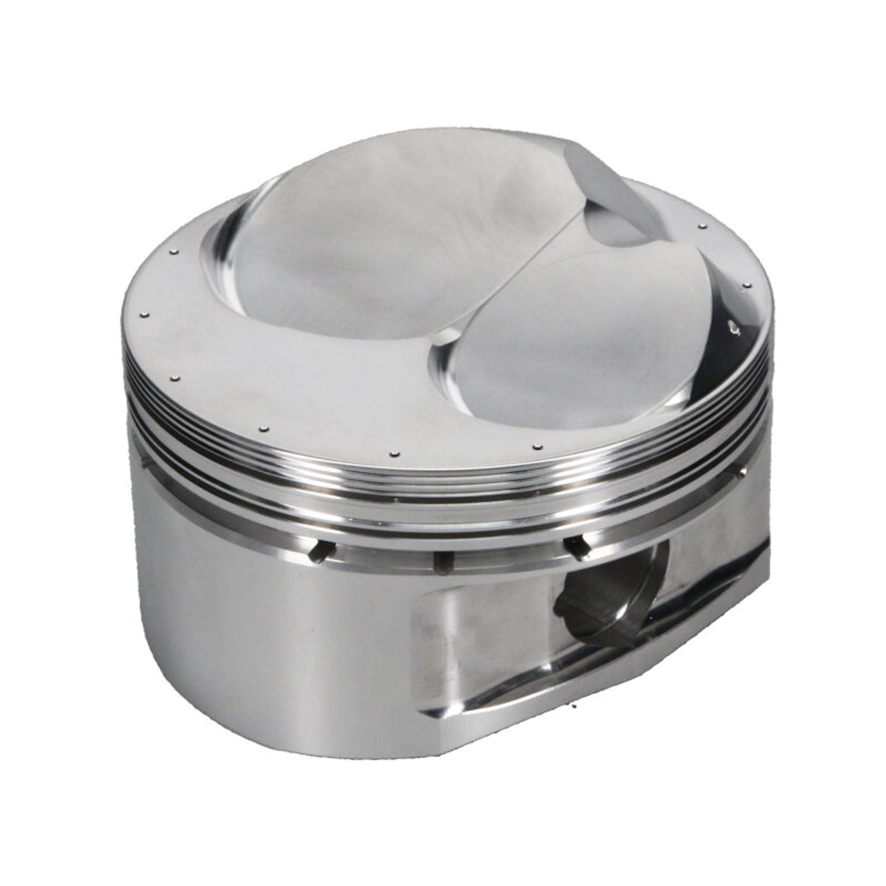 JE Pistons Chevrolet Small Block 4.155in Bore 1.335in CH 14.50CC Dome Piston Kit (Set of 8) - 378096