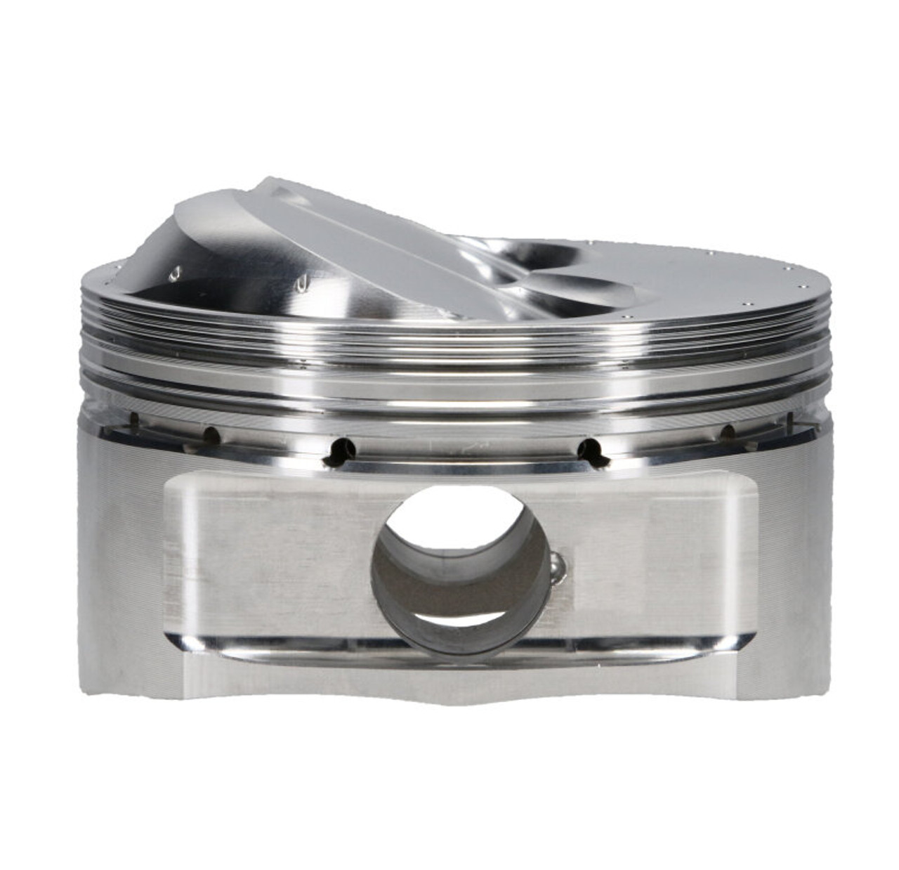 JE Pistons Chevrolet Small Block 4.155in Bore 1.335in CH 14.50CC Dome Piston Kit (Set of 8) - 378096