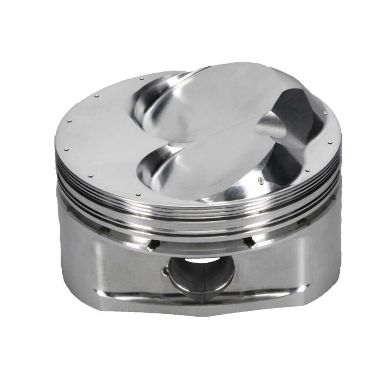 JE Pistons Chevrolet Small Block 4.155in Bore 1.335in CH 14.50CC Dome Piston Kit (Set of 8) - 378096