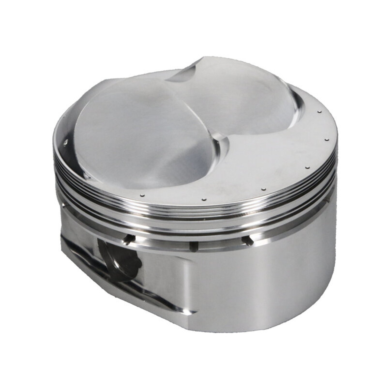 JE Pistons Chevrolet Small Block 4.155in Bore 1.335in CH 14.50CC Dome Piston Kit (Set of 8) - 378096