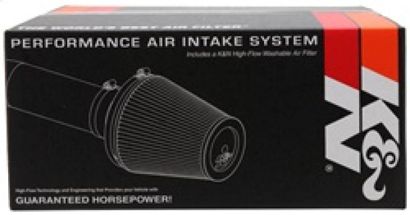 K&N Performance Intake Kit TYPHOON; HONDA FIT L4-1.5L, (SILVER) 07-08 - 69-1016-1TS