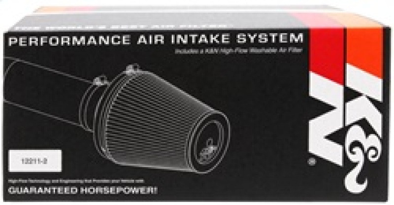 K&N Performance Intake Kit TYPHOON; HONDA FIT L4-1.5L, (SILVER) 07-08 - 69-1016-1TS