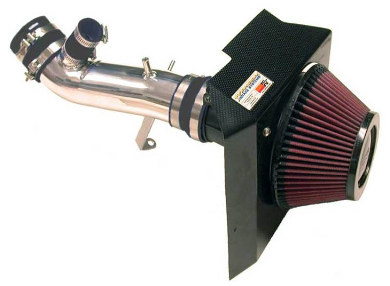 K&N 03-04 Evo 8 ONLY Polished Typhoon Short Ram Intake - 69-6543TP