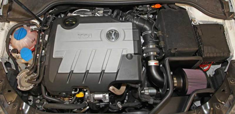 K&N 13-14 Volkswagen Jetta TDI 2.0L Typhoon Short Ram Intake - 69-9509TTK