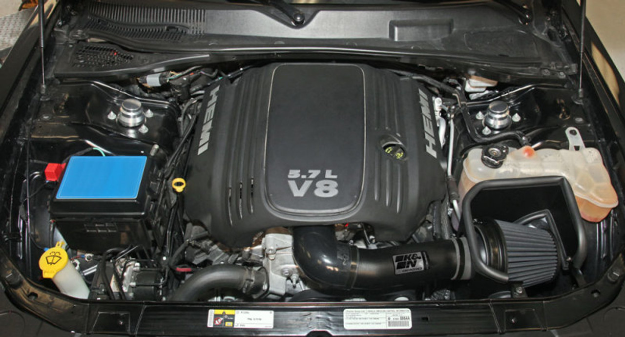 K&N Dodge/Chrysler 5.7/6.1L V8 Black Performance Intake Kit - 71-1542