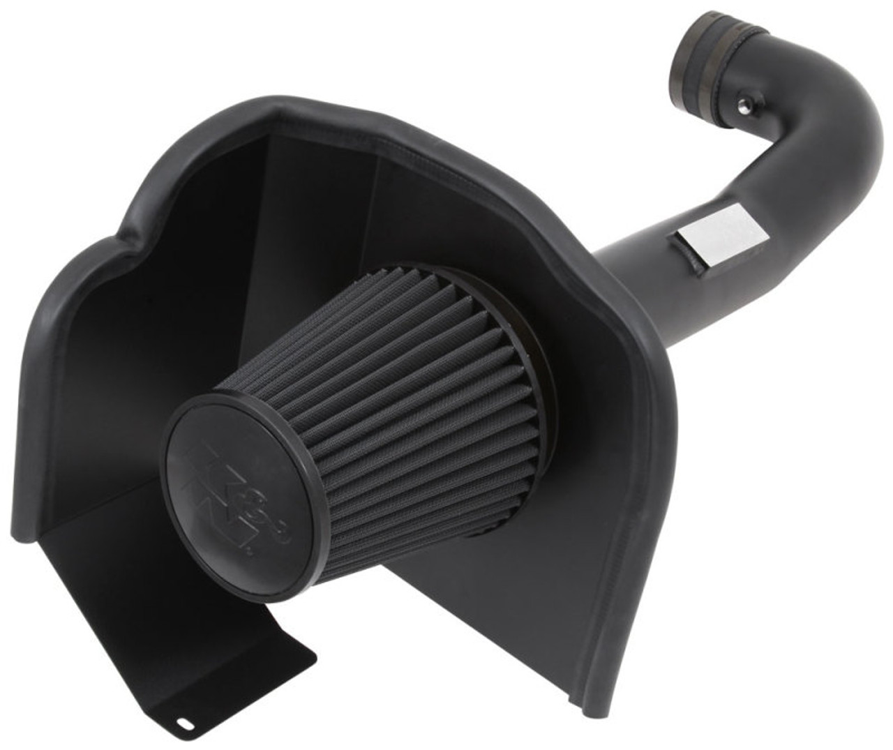 K&N Blackhawk Cold Air Intake Kit w. Dry Filter - 14-18 Silverado & Sierra 5.3L / 6.2L
