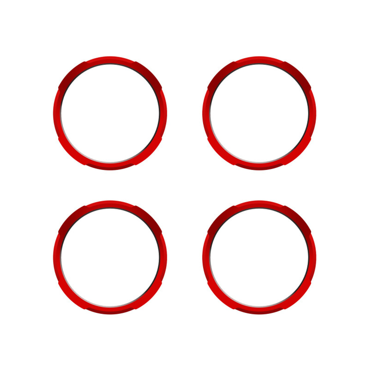 KC HiLiTES FLEX ERA LED Light Bar Bezel Kit for 10in. Segments - Red - 30579