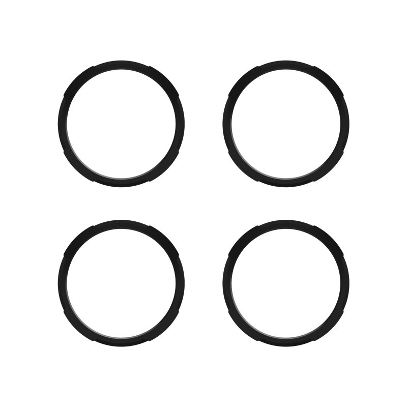 KC HiLiTES FLEX ERA LED Light Bar Bezel Kit for 10in. Segments - Gloss Black - 30581