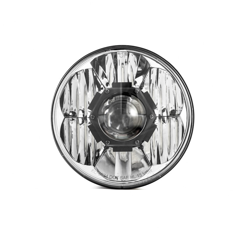 KC HiLiTES 18-20 Jeep JL/JT 7in. Gravity LED Pro DOT Approved Replac. Headlight (Pair Pack Sys) - 42342