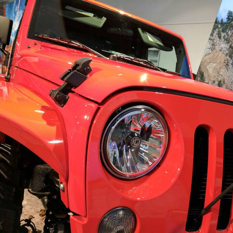KC HiLiTES 07-18 Jeep JK (Not for Rubicon/Sahara) 7in. Gravity LED DOT Headlight (Pair Pack System) - 42351