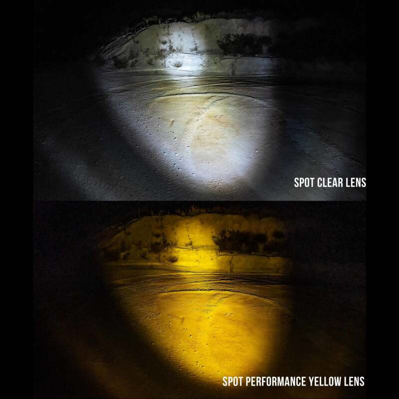 KC HiLiTES FLEX ERA LED Performance Yellow Spot Beam Lens for Light Bars - 4272