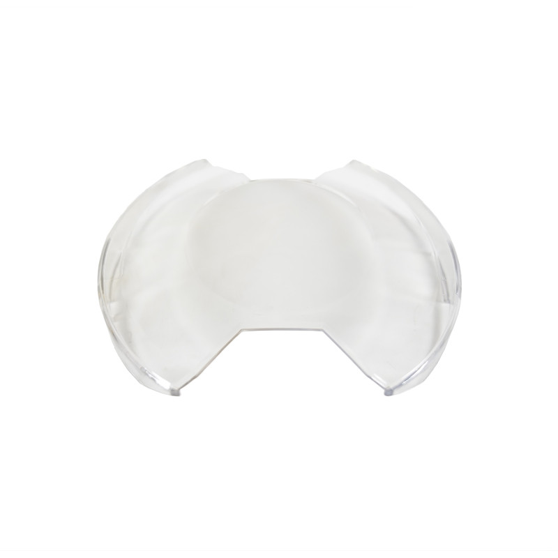 KC HiLiTES 6in. Light Shield for SlimLite LED - Clear - 5103
