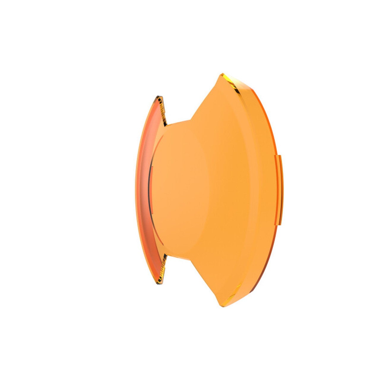 KC HiLiTES SlimLite 8in. LED Light Shield (Shield Only) - Amber - 5208