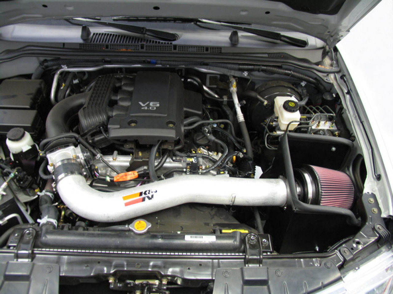 K&N 05-09 Nissan Pathfinder/Xterra/Frontier V6-4.0L 77 Series High Flow Performance Kit - 77-6014-1KP