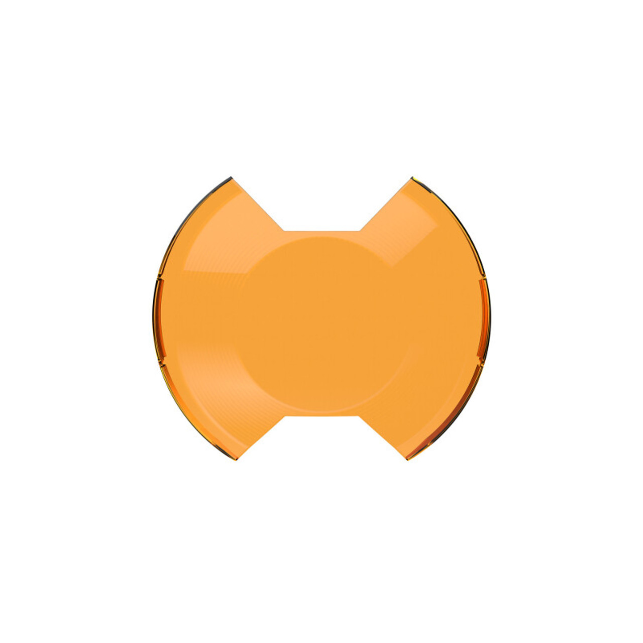 KC HiLiTES SlimLite 8in. LED Light Shield Driving (Shield Only) - Amber - 5211